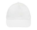 Czapka Pieciopanelowa Bawelniana LC88119 - White