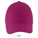 Czapka Pieciopanelowa Bawelniana LC88119 - Fuchsia