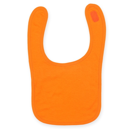 Śliniak Dwuwarstwowy Bawełniany LW082 - Orange
