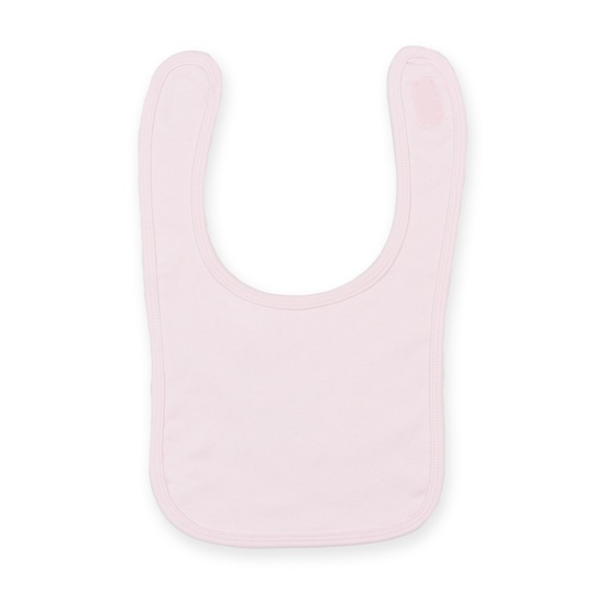 Sliniak Dwuwarstwowy Bawelniany LW082 - Pale Pink