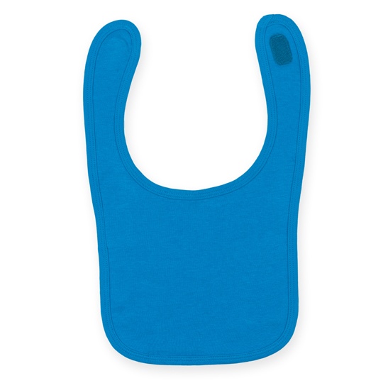 Śliniak Dwuwarstwowy Bawełniany LW082 - Sapphire Blue