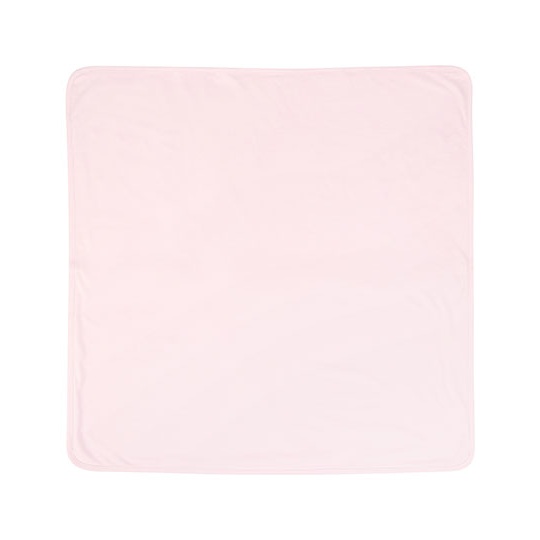 Koc bawełniany dwuwarstwowy LW900 - Pale Pink
