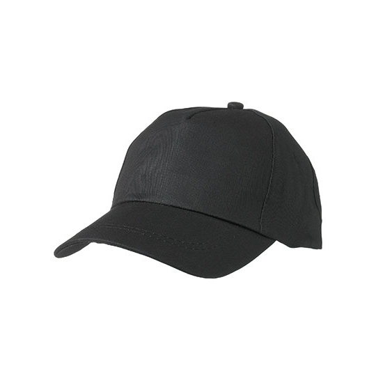 Czapka 5-panelowa Klasyczna MB001 - Black