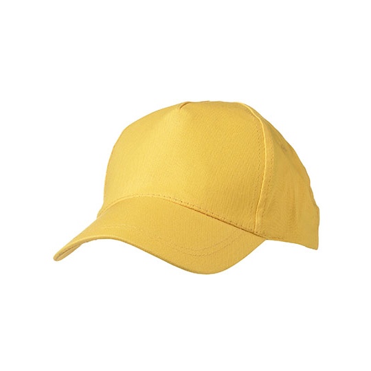Czapka 5-panelowa Klasyczna MB001 - Gold