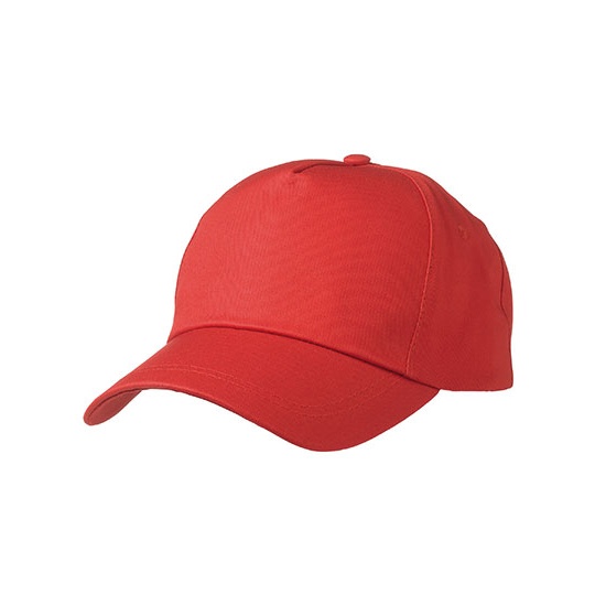 Czapka 5-panelowa Klasyczna MB001 - Signal Red