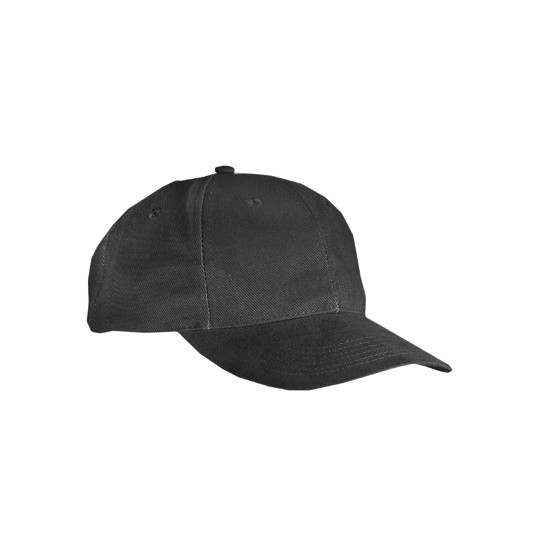 Czapka 6-Panelowa Bawelniana MB018 - Black