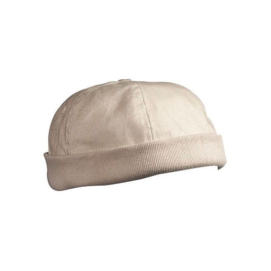 Czapka Docker Bawelniana 6-panelowa MB022 - Light Khaki
