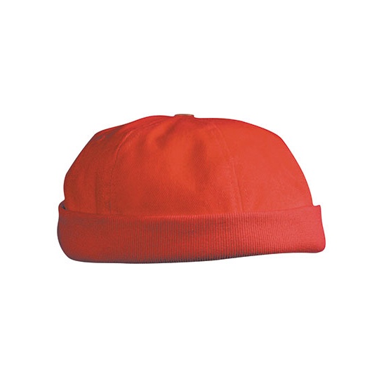 Czapka Docker Bawelniana 6-panelowa MB022 - Red