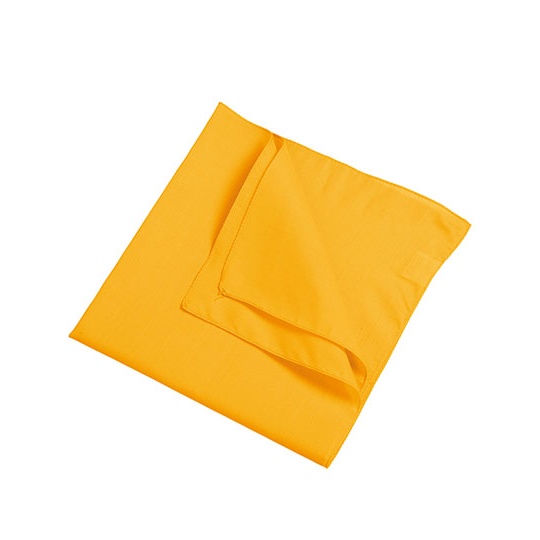 Chusta bandana czworokątna MB040 - Gold