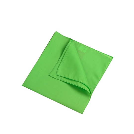 Chusta bandana czworokatna MB040 - Lime Green