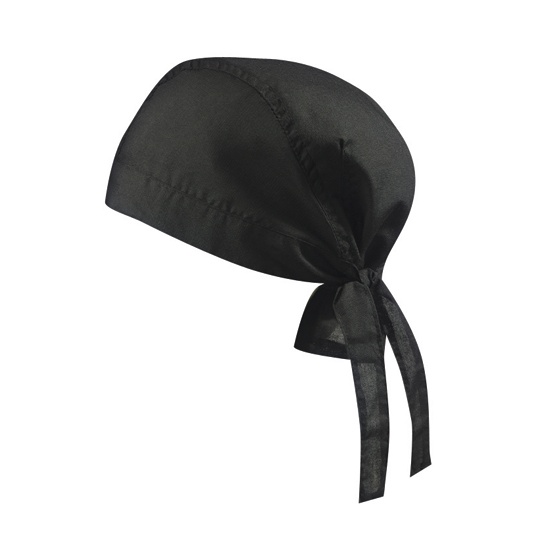 Bandana wiązana z szerokim pasem MB041 - Black