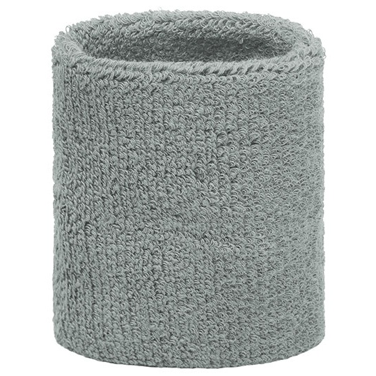 Opaska Frotte 8 cm MB043 - Light Grey