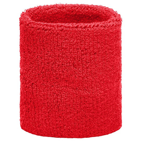 Opaska Frotte 8 cm MB043 - Red