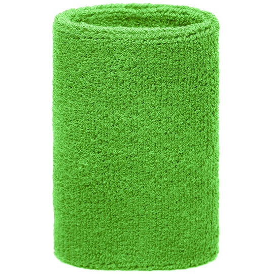 Frotowa opaska na rękę MB044 - Lime Green