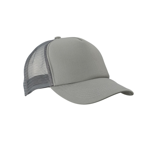 Czapka Snapback 5-panelowa Siateczkowa MB070 - Dark Grey