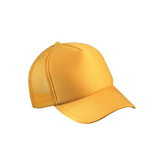 Czapka Snapback 5-panelowa Siateczkowa MB070 - Gold