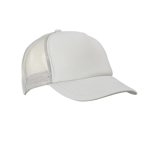 Czapka Snapback 5-panelowa Siateczkowa MB070 - Light Grey