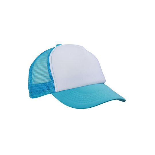 Czapka Snapback 5-panelowa Siateczkowa MB070 - White & Pacific