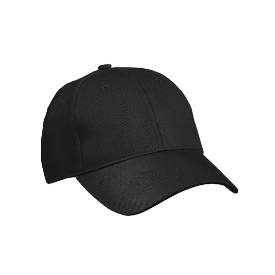 Czapka Klasyczna 6-panelowa MB091 - Black