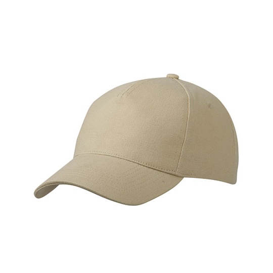 Czapka 5-panelowa Bawelniana MB092 - Beige