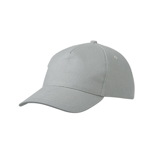 Czapka 5-panelowa Bawelniana MB092 - Light Grey