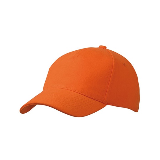 Czapka 5-panelowa Bawełniana MB092 - Orange