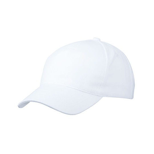 Czapka 5-panelowa Bawelniana MB092 - White