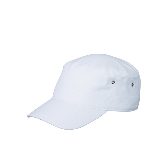 Czapka Wojskowa Bawelniana MB095 - White