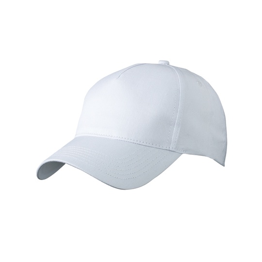 Czapka Klasyczna 5-panelowa MB6117 - White