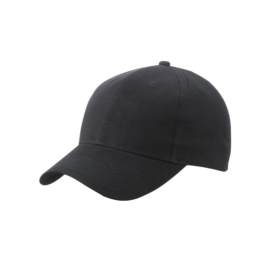 Czapka 6-panelowa Bawelniana MB6118 - Black