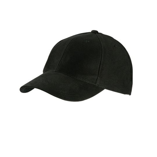 Czapka 6-Panel Bawelniana MB6128 - Black