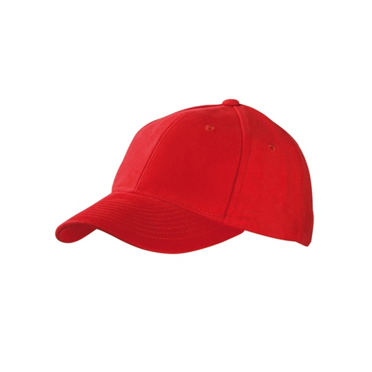Czapka 6-Panel Bawelniana MB6128 - Signal Red