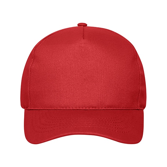 Czapka 5-panelowa Bawelniana MB6237 - Red