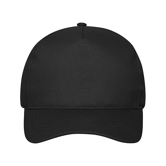 Czapka 5-panelowa Bawełniana MB6237 - Black