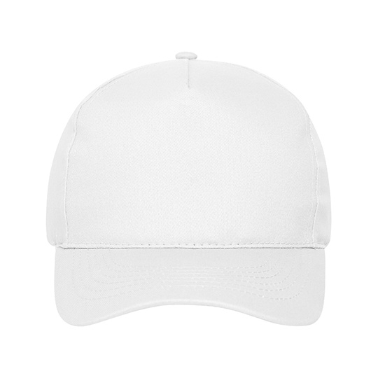 Czapka 5-panelowa Bawelniana MB6237 - White