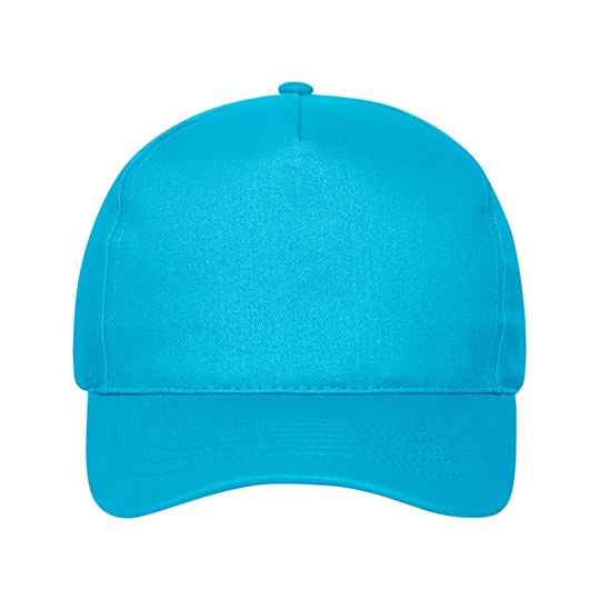 Czapka 5-panelowa Bawelniana MB6237 - Turquoise