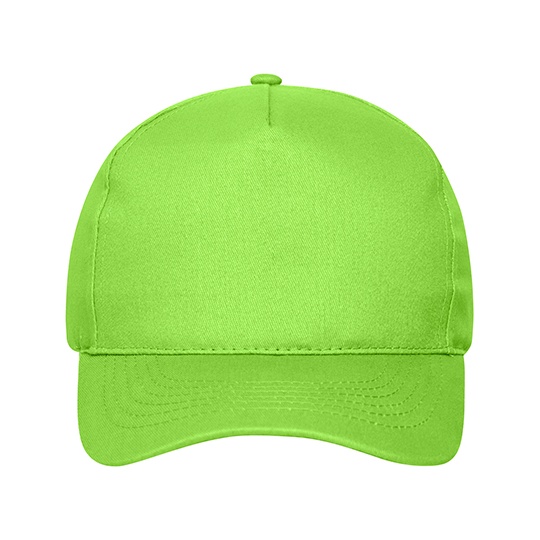 Czapka 5-panelowa Bawelniana MB6237 - Lime Green