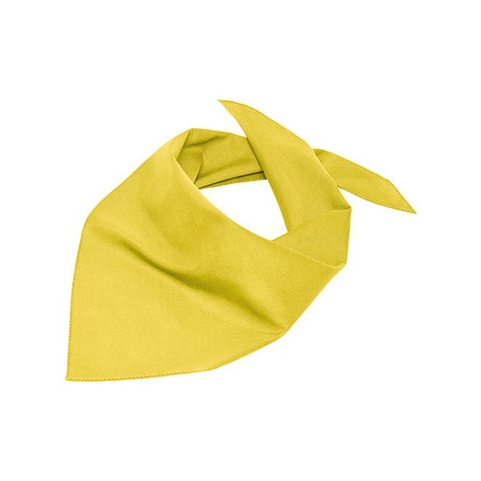 Szal Trojkatny Klasyczny MB6524 - Sun Yellow