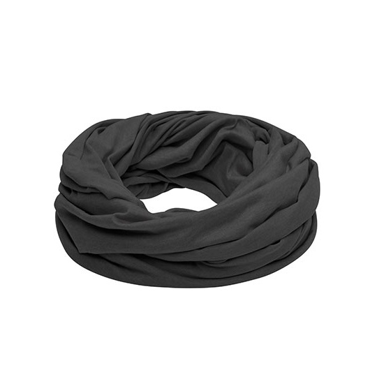 Szalik dwukolorowy MB6578 - Black Melange