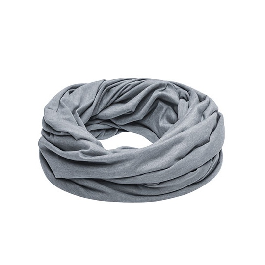 Szalik dwukolorowy MB6578 - Grey Heather