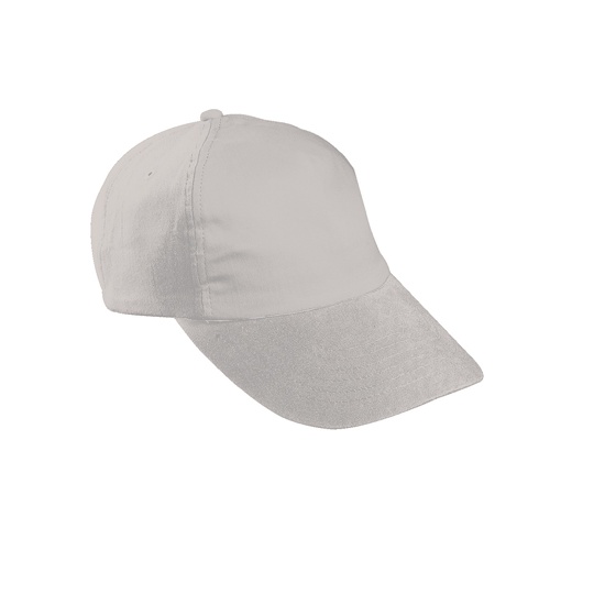 Czapka dziecięca 5-panelowa MB7010 - Light Grey