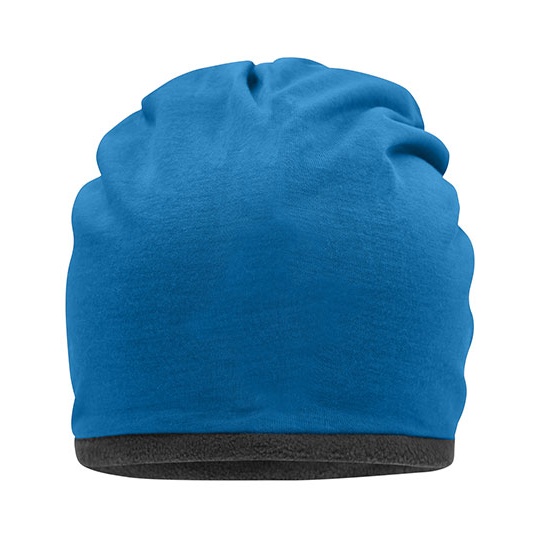 Czapka Polarowa MB7131 - Bright Blue & Carbon