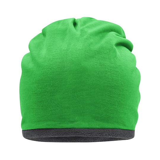 Czapka Polarowa MB7131 - Fern Green & Carbon