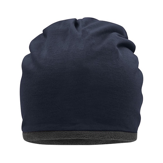 Czapka polarowa MB7131 - Navy & Carbon