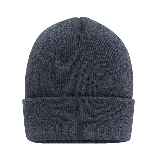 Czapka dzianinowa MB7139 - Grey Melange