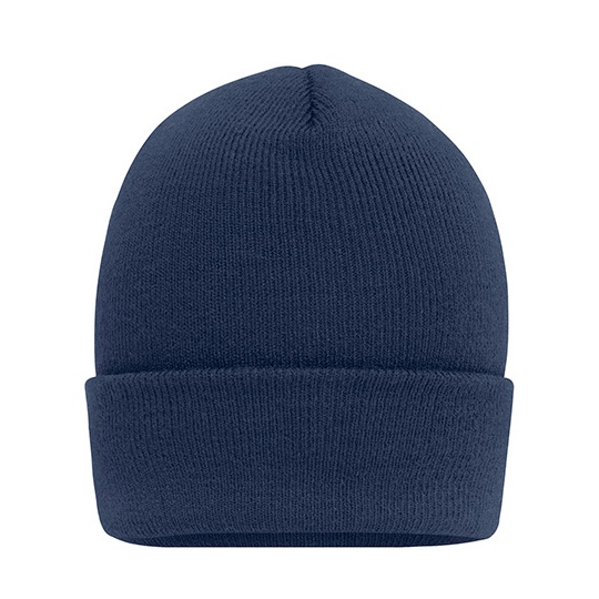 Czapka Dzianinowa Klasyczna MB7139 - Navy