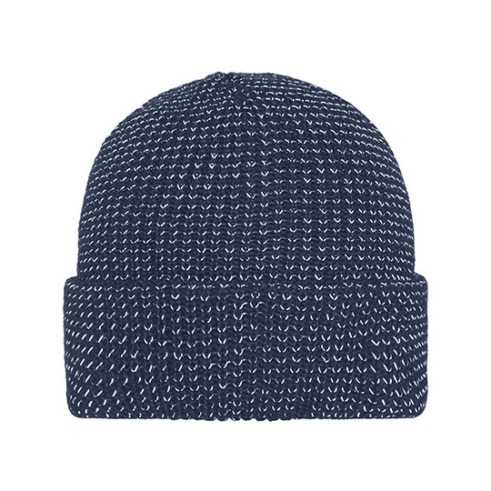 Czapka Zimowa Odblaskowa MB7142 - Navy