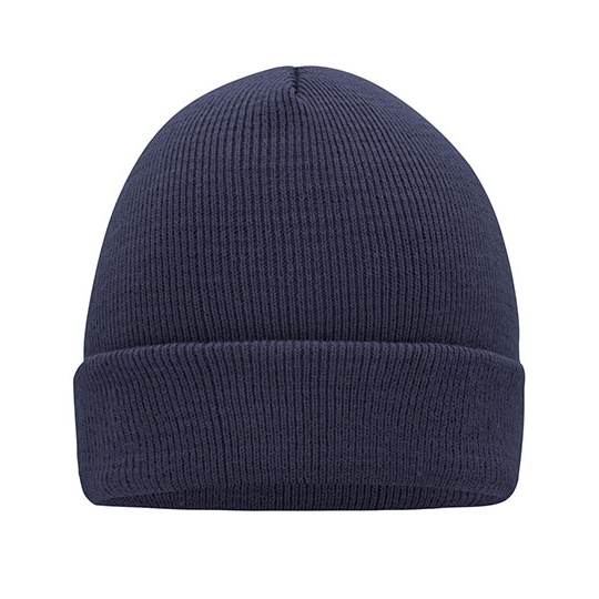 Czapka Dwuwarstwowa Dzianinowa MB7500 - Dark Navy