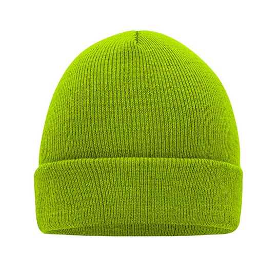 Czapka Dwuwarstwowa Dzianinowa MB7500 - Lime Green