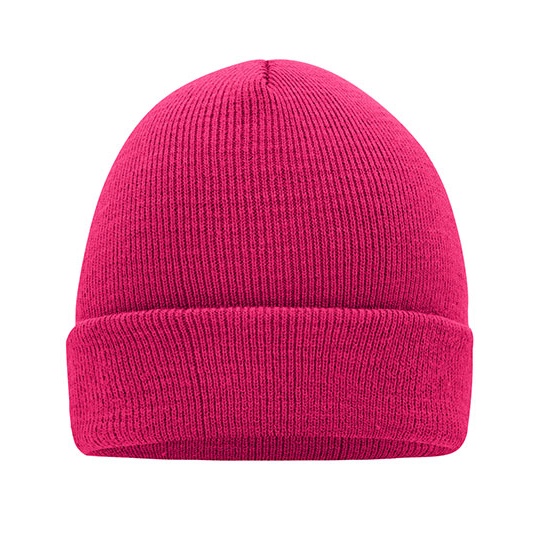Czapka Dwuwarstwowa Dzianinowa MB7500 - Magenta